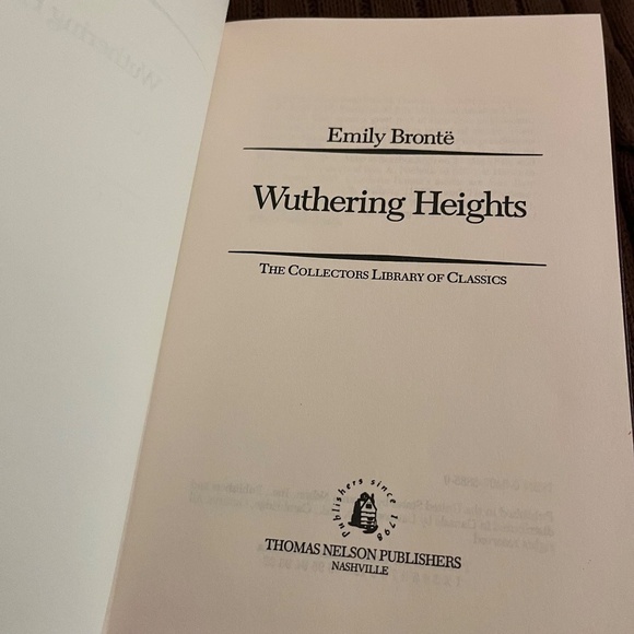 Wuthering Heights - Emily Brontë - The Collectors Library of Classics - Picture 3 of 5